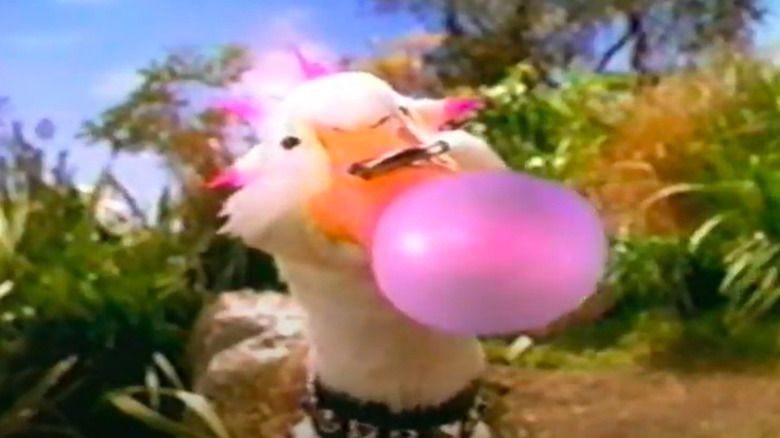 Bubble Yum Mascotte Floyd D. Duck