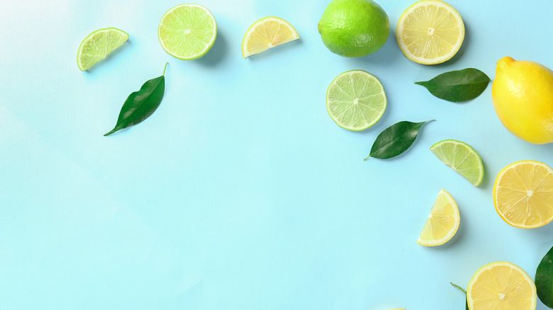 La extraña diferencia entre limones y limas