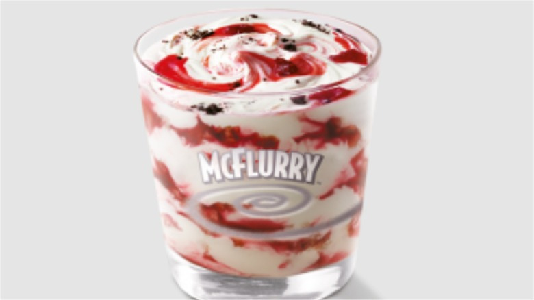 McDonald's New Spring McFlurry est inspiré du shortcake aux fraises