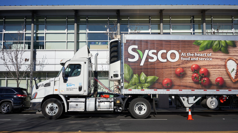  Ciężarówka dostawcza Sysco