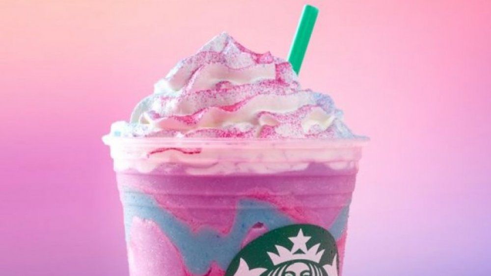 Frappuccino z jednorożcem Starbucks