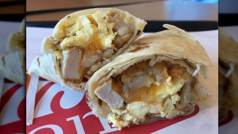 Hash Brown Scramble Burrito dari Chick-fil-A