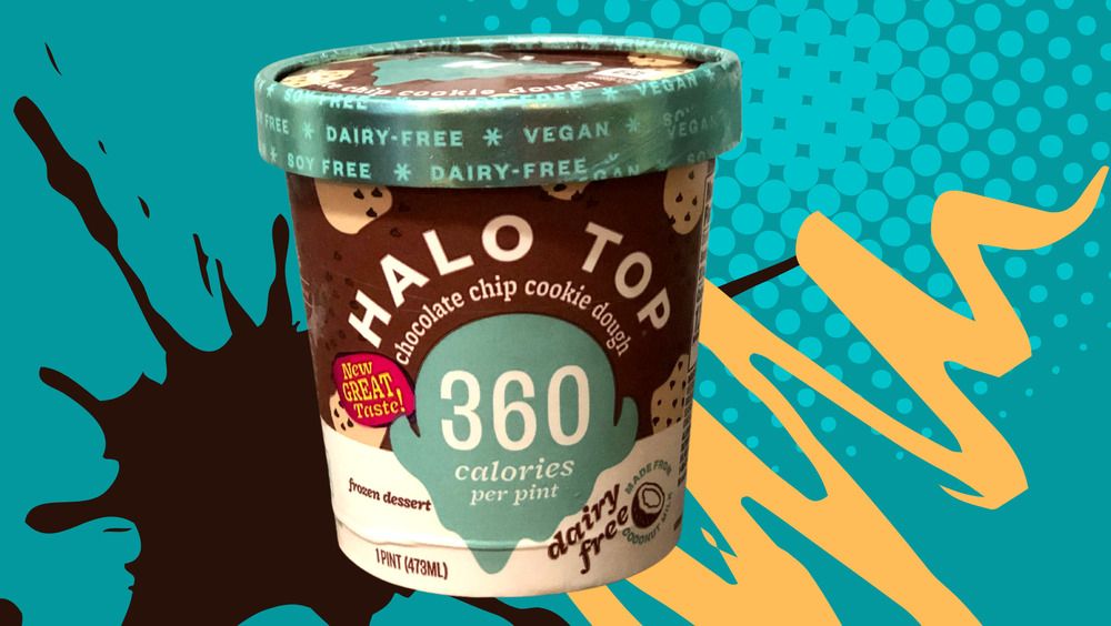 Sladoled od tijesta s čokoladnim čipsom od vrha Halo